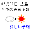広島の天気予報